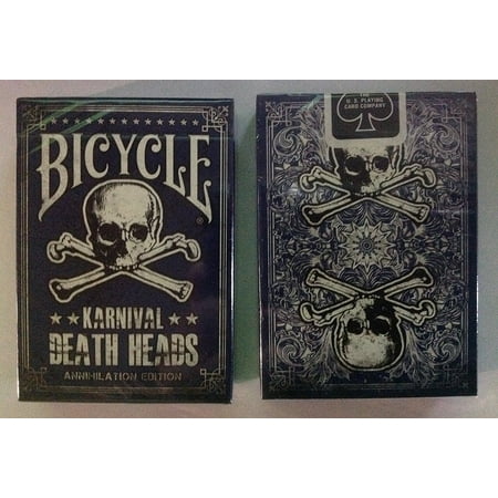 Bicycle Blue Karnival Death Heads Annihilation Edition Playing Cards price history on PriceWatchPro