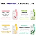 thumbnail image 2 of Mascarilla Mediheal Essential HERO, paquete de 16 (colágeno, árbol de té), 2 of 4