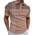 thumbnail image 2 of Axiiglly Golf Shirts for Men Short Sleeve Collared Button Loose Fit Breathable Summer Shirts for Big & Tall, S-5XL, 2 of 6