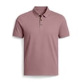 thumbnail image 4 of VgaVtl Short Sleeve Polo for Men Summer Collared Clothing for Men Button Breathable Casual Plain Office, 4 of 7