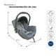 thumbnail image 3 of Portabebe Autoasiento D Bebe Travel 3 En 1 ModeloColor Gris claro, 3 of 4