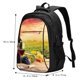 thumbnail image 5 of Fotbe Red Wine Glasses Mochila con Estampado y Puerto USB para Hombre y Mujer, Mochila Antirrobo, Mochila de Viaje, Mochila Escolar, Mochila Universitaria, 5 of 7