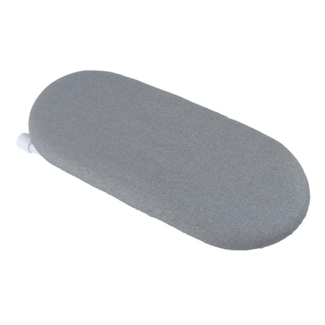 Mini tabla de planchar, herramienta auxiliar, ahorro de espacio, soporte para mangas, encimera, tabla de planchar para dormitorio, apartamento, collar gris