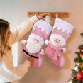 thumbnail image 3 of Medias de Navidad Regalo para niños Bolsa de dulces Calcetines de Papá Noel Adorno para árbol de Navidad colgante, 3 of 5