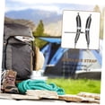 thumbnail image 5 of 1 par de correas de hombro ajustables de PVC impermeables de repuesto para mochila con cojín acolchado y correa de pecho ajustable, 5 of 5