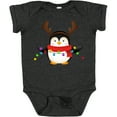 thumbnail image 3 of Inktastic Penguin Xmas Boys or Girls Baby Bodysuit, 3 of 5