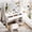 A, variant on Satifur White Makeup Vanity with LED Mirror, 3 Color Lights, 2 AC + USB + Type-C, 3 Shelves, 2 Drawers & Acrylic Cabinet – Modern Vanity Desk for Bedroom
