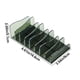 thumbnail image 3 of Bandeja organizadora de maquillaje transparente para paletas de sombras y gafas de sol - Espacio para guardar escritorios o cajones, 3 of 6