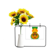 thumbnail image 1 of Tarjeta de bendición de jarrón de girasol artificial Unbranded Naranja salvaje Brasil 25 x 17 cm, 1 of 3