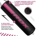 thumbnail image 3 of RDX 17 Piece Punching Bag Anti Swing Heavy Filled Boxing Bag Set, Non Tear Leather Adult Bag  Punching Gloves, Chain, Pink, 60 Lbs., 80 Lbs, 3 of 9