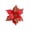 Multicolor, variant on 10.83-Inch Artificial Poinsettia Stem, Glitter Christmas Flower Pick, Layered Petals and Leaves Arranged on a Long Decorative Stem, Cloth Petals with Sparkling Surface Accents