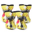 thumbnail image 1 of Zapatos impermeables para mascotas, Botas de lluvia antideslizantes para Chihuahua, calzado para gatos pequeños, botines para cachorros, 4 unids/set, 1 of 4