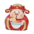 thumbnail image 4 of Baoblaze Cartoon Resin Chinese Immortal Figurine Car Dashboard Decoration for Bedroom Kitchen God, 4 of 8