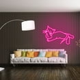thumbnail image 3 of Handmadetneonsign Lazy Cat Led Sign, Cat Neon Sign, Wall Decor, Lazy Cat Neon Sign, Custom Neon, 3 of 5