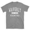 thumbnail image 1 of Waverly Kansas Classic Established Men's Cotton T-Shirt, 1 of 1