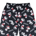 thumbnail image 4 of Peanuts Boys' Joe Cool Snoopy Character All-Over Tossed Print Sleep Lounge Pajama Pants, 4 of 7