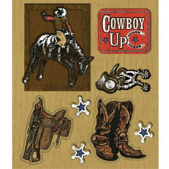 k&company cowboys sticker medley