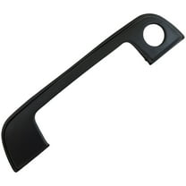 Dorman 83121 Front Driver Side Exterior Door Handle Trim for Specific BMW Models, Textured Black