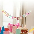 thumbnail image 3 of unbranded 2pcs 2m HAPPY BIRTHDAY Paper Banners Flags Colorful Garland Decor for Baby Birthday Decorations, 3 of 8