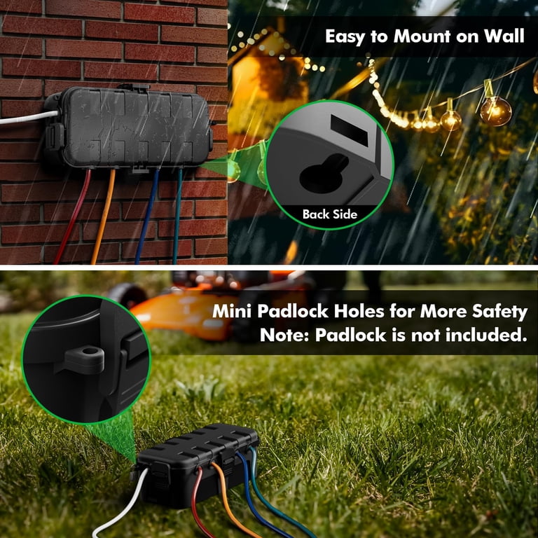 Restmo Medium Outdoor Waterproof Electrical Box, IP54 Rated photo 7
