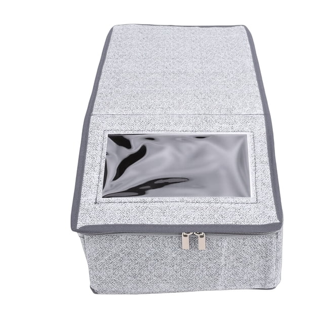 Organizador De Sombreros, Caja De Almacenamiento De Gorras, Contenedor De Sombreros A Prueba De Polvo Para Organizar Entradas De Armarios De Dormitorio, 16.54x8.66x6.69in