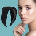 thumbnail image 2 of Unique Bargains 1 Pc Large Wide-side Headband 6.5"x4.33" Black, 2 of 5