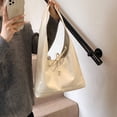 thumbnail image 4 of Purse Shoulse Slouchy Hobo Bag Bolso para Mujeres Color Sólido PU Cuero El Compras Viajes, 4 of 9