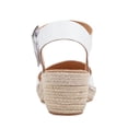 thumbnail image 3 of YDN Women Comfortable Open Round Toe Sandals Slingback Wedge Platform Low Heels Buckle Daily Outfit Dressy Shoes Size 15 White, 3 of 4