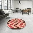 thumbnail image 3 of Ahgly Company Indoor Rectangle Patterned Tomato Sauce Red Area Rugs, 2' x 5', 3 of 6