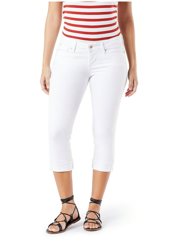 Signature by Levi Strauss & Co. Womens Jeans in Womens Clothing | White -  