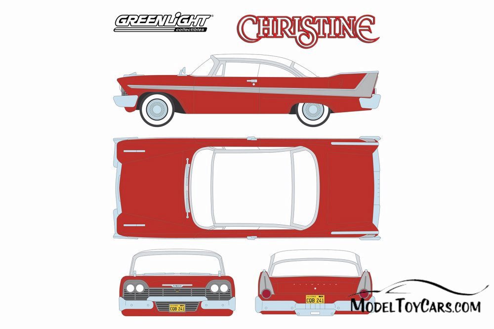 greenlight diecast christine