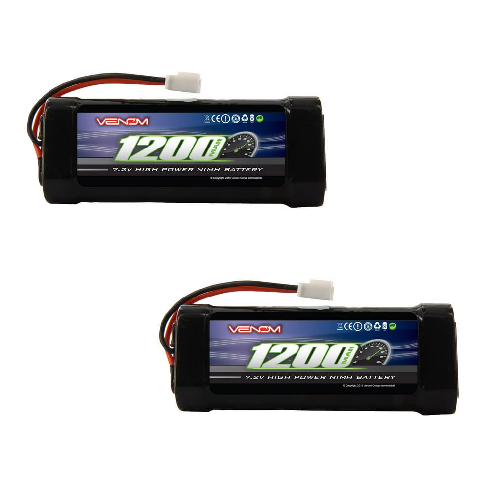Venom 7.2v 1200mAh 6Cell 2/3A NiMH Battery with Micro Molex Plug x2