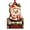 A003- C, variant on Christmas Cash Gift Holder Ornament with Wooden Reindeer Design, 1 Pack, Red and Brown, for Christmas Tree Hanging Decoration