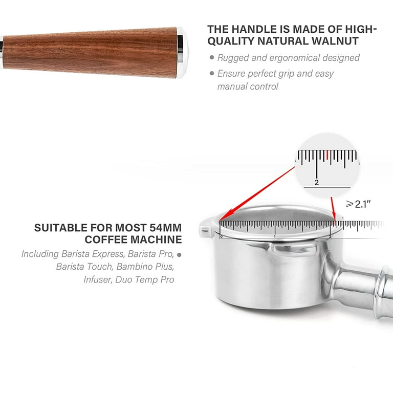 Bambino Plus Breville Barista Pro Bottomless Portafilter Espresso