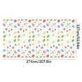 thumbnail image 3 of HongHeng Easter Tablecloth, Easter Peva Tablecloth Easter Egg Bunny Table Cover Spring 54x108 inch Happy Easter Table Cloth Rectangle Table for Easter Party Decorations Home Decor, 3 of 6