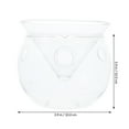 thumbnail image 4 of MasteelfCA Bol à Salade de Légumes Maison 1 Pce Bol Alimentaire Bol à Fruits Bol de Rangement (Transparent), 4 of 7