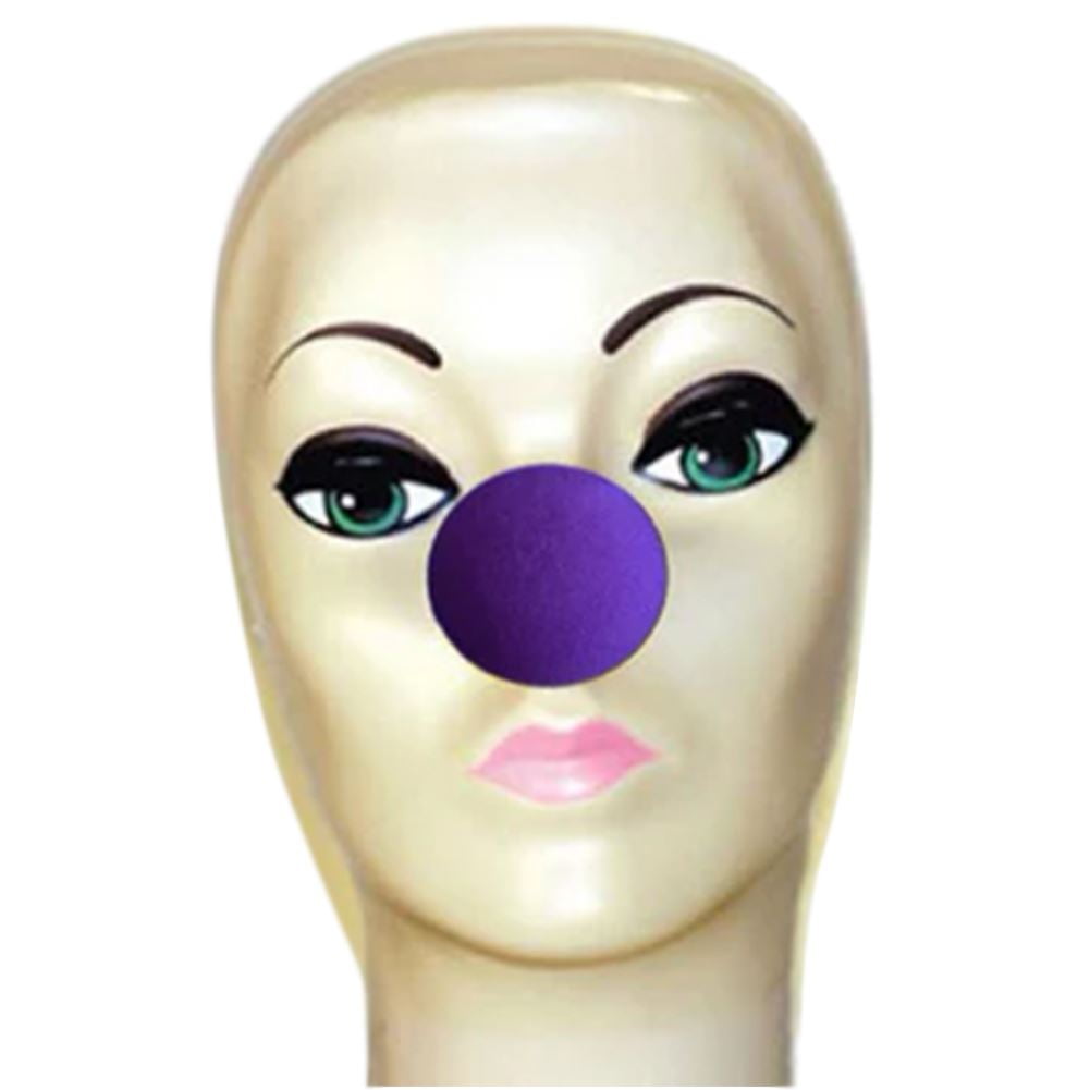 Magic By Gosh Foam Clown Nose Violet (1 3/4"), NonLatex, Fun Clown
