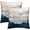 Blue Forest, variant on Primitive Throw Pillow Covers 16x16 Inch Western Star Pillowcase Cushion Cover Vintage Home Decor Pillow Case Red Check Star Cotton Pillow Cover for Couch,Set of 2