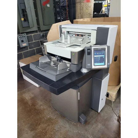 Restored Kodak i1860 High-Performance Duplex Document Scanner – 200 PPM, 300 DPI, 12" x 34" Scan Size, 500-Sheet ADF (Refurbished)