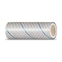 Seachoice 23561 Clear Reinforced PVC Tubing w/Blue Tracer - 164 Series 1/2" x 25'
