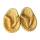 thumbnail image 1 of Zapatillas hechas a mano para sesión de fotos de bebés recién nacidos, divertidas zapatillas de algodón sólido de , accesorios de fotografía, Amarillo Hugo zapatilla foto prop, 1 of 10