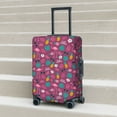 thumbnail image 3 of Wukai Summer Flamingo Elastic Luggage Cover: Personalized Protection for Your Suitcase - Fits 19~29-inch, Washable & Durable Travel Companion-Large, 3 of 8