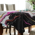 thumbnail image 5 of Yayeee Tablecloths 60" x 108" Rectangle Wrinkle Resistant Party Table Cover, Colorful White, 5 of 8