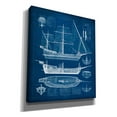 thumbnail image 2 of Epic Graffiti 'Antique Ship Blueprint I' by Vision Studio Canvas Wall Art, 26"x34", 2 of 3