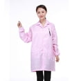thumbnail image 3 of Chaqueta de laboratorio antiestática de 4 piezas, traje de trabajo para hombres y mujeres, a prueba de polvo XXL + XXXL Baoblaze  Bata de laboratorio antiestática, 3 of 8