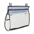 thumbnail image 3 of Organizador de juguetes de baño de malla, bolsa de red, decoración con cremallera inferior, almacenamiento de juguetes de baño multifunción para ducha gris, 3 of 9