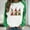 Green, variant on Aloohaidyvio Christmas Hoodies,Womens Christmas Round-Neck Long Sleeve Tops Printed Regular Blouse