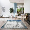 thumbnail image 2 of Luxe Weavers Stain-Resistant Modern Abstract Area Rug Blue 9x12 Machine-Made Carpet, 2 of 8