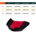 thumbnail image 3 of Warm Dog Kitty Winter Coat Thick Padded Pet Jacket Cold Weather Puppy Clothing Cozy Outdoor Apparel for Small Medium Dogs and Kitties, 3 of 6