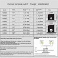 thumbnail image 3 of Current Sensing Switch Induction Relay AC Linkage Device Plc Signal over Limit Closed AC 0.2-30A (, 3 of 5
